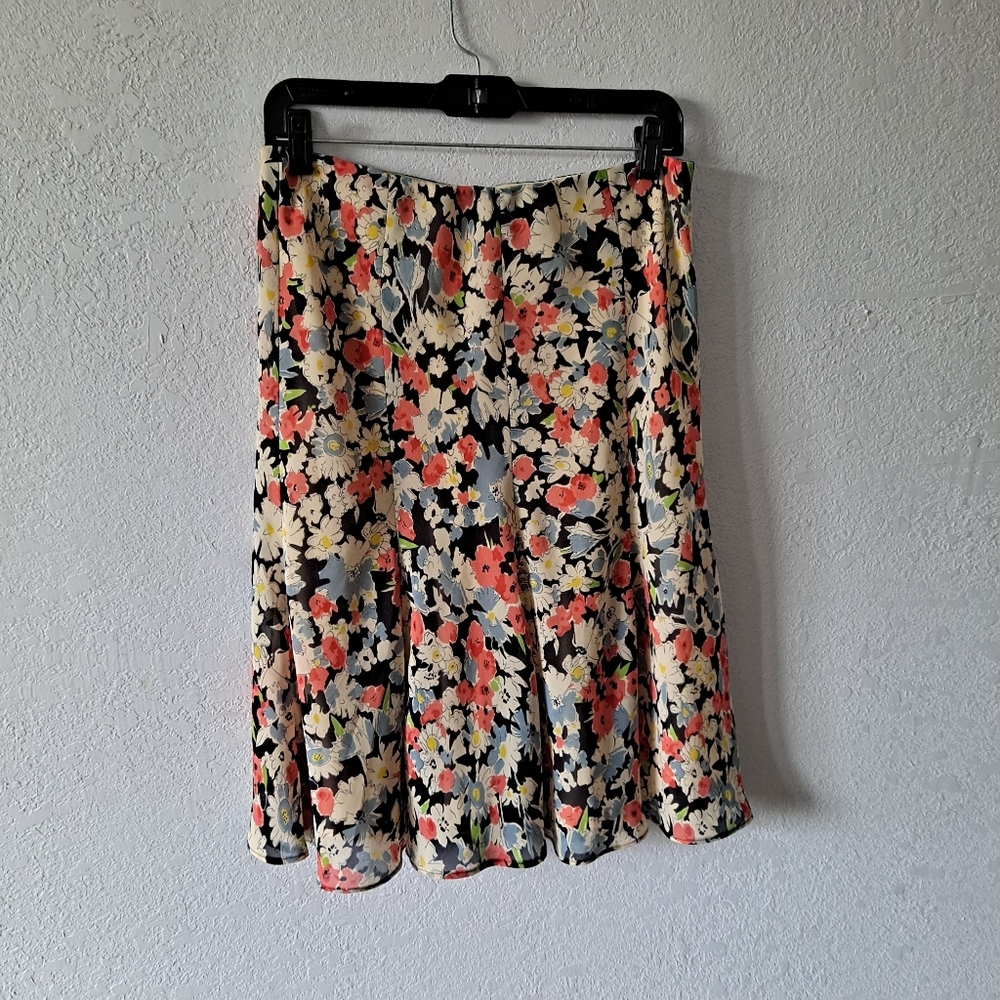 American Living Floral Skirt